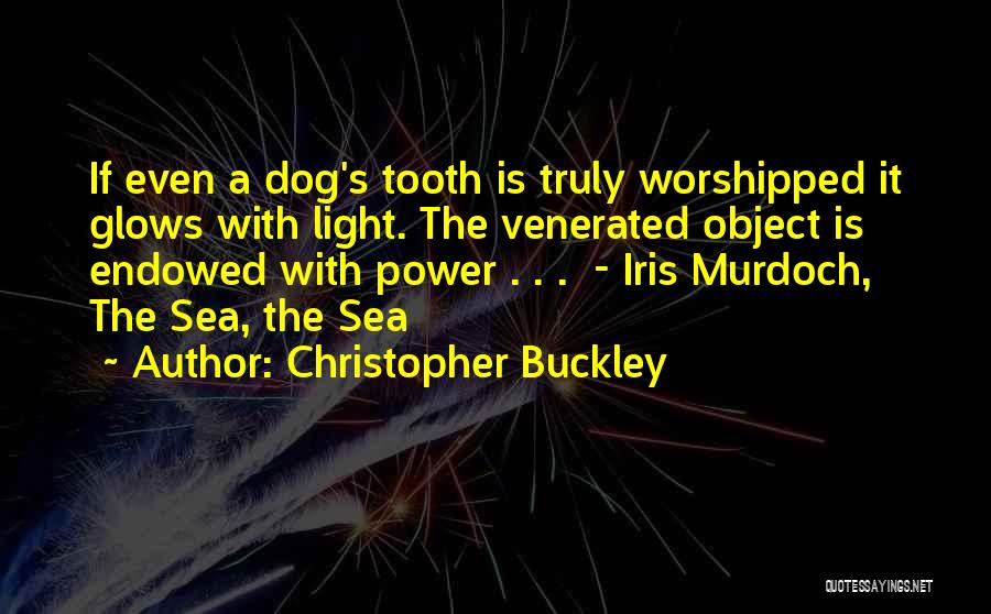 Venerated Quotes By Christopher Buckley