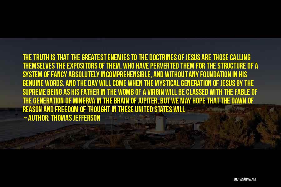 Venerated Quotes By Thomas Jefferson