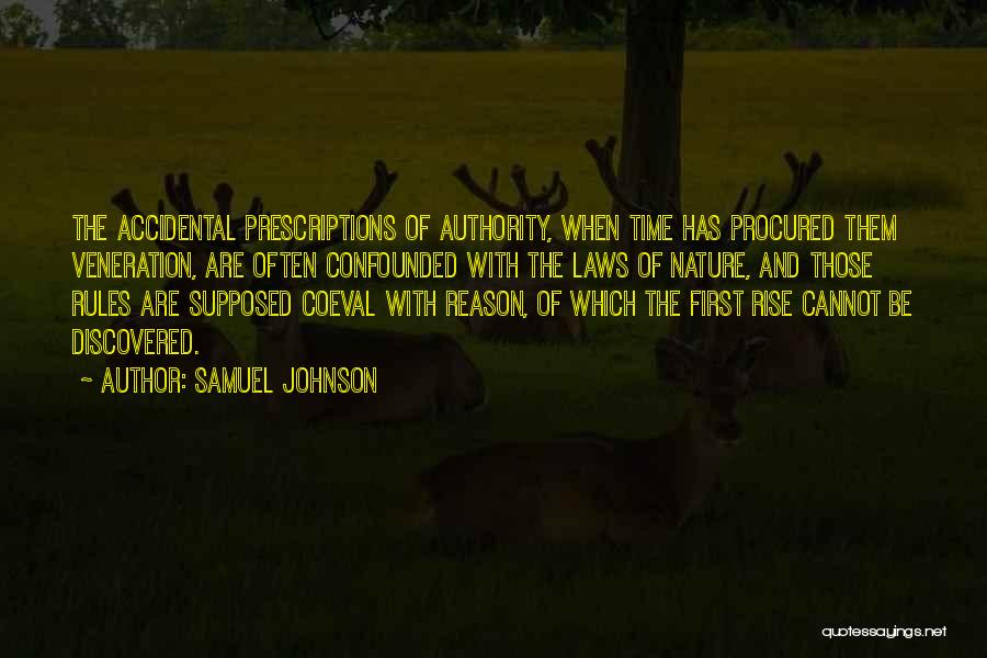 Veneration Quotes By Samuel Johnson
