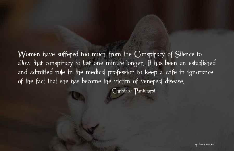 Venereal Disease Quotes By Christabel Pankhurst