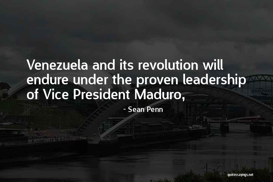 Venezuela Quotes By Sean Penn Venezuela Quotes By Sean Penn