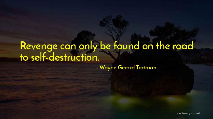 Vengefulness Quotes By Wayne Gerard Trotman