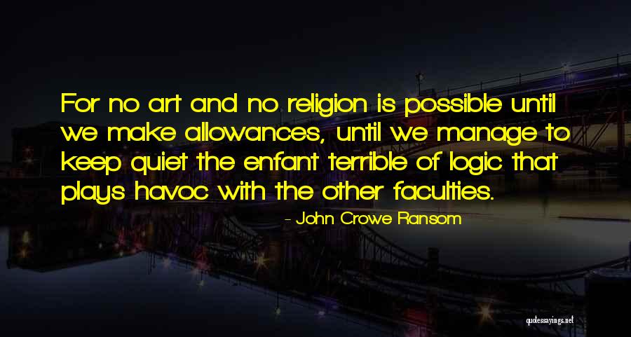 Vengess Quotes By John Crowe Ransom Vengess Quotes By John Crowe Ransom