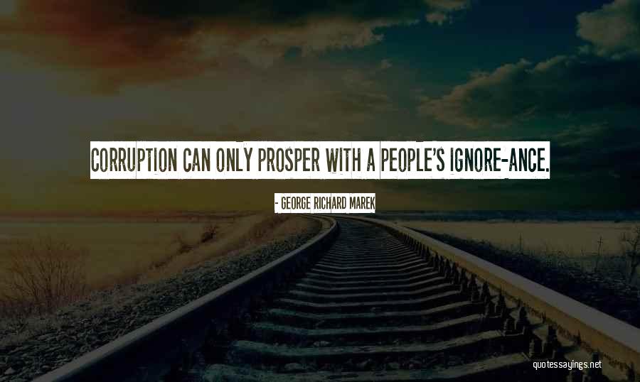 Venial Quotes By George Richard Marek