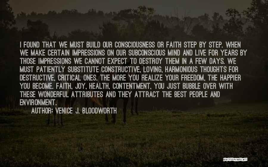 Venice J. Bloodworth Quotes 2181663