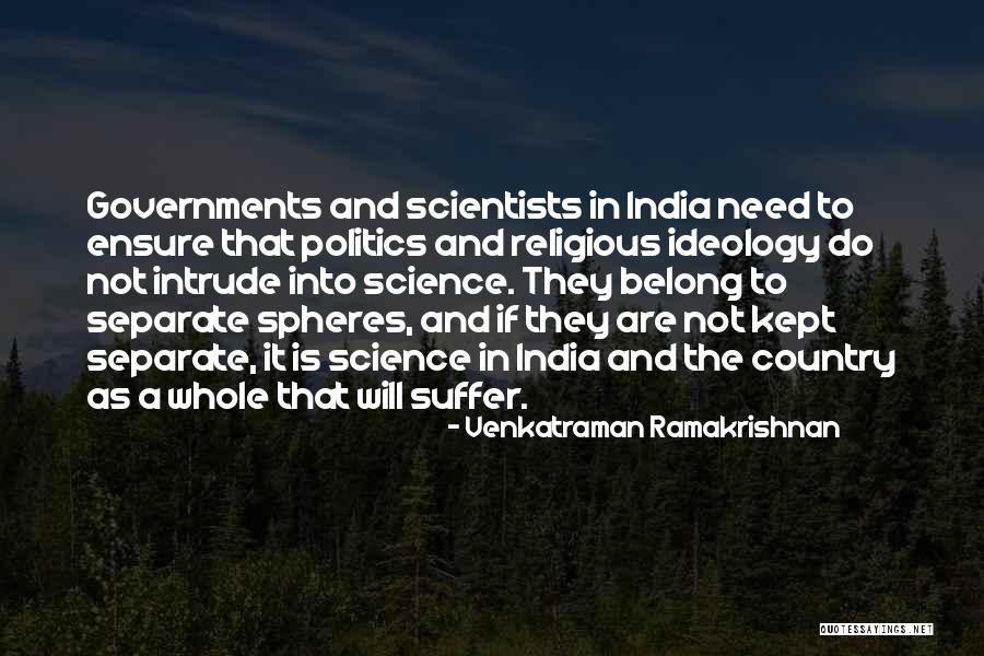 Venkatraman Ramakrishnan Quotes 1732088