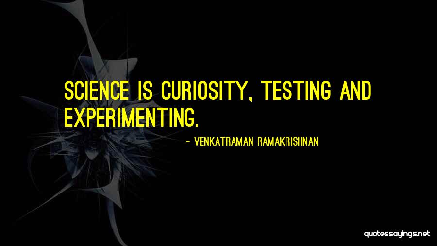 Venkatraman Ramakrishnan Quotes 621463