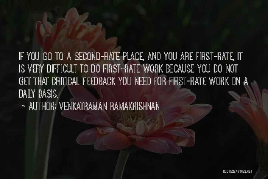 Venkatraman Ramakrishnan Quotes 648862