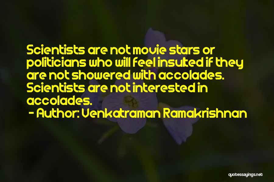 Venkatraman Ramakrishnan Quotes 85547
