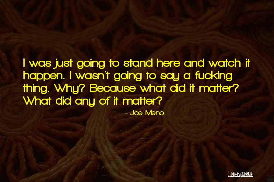 Venny Kerubo Quotes By Joe Meno Venny Kerubo Quotes By Joe Meno