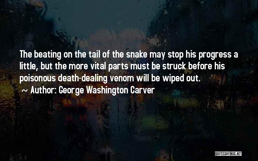 Venom Snake Quotes By George Washington Carver