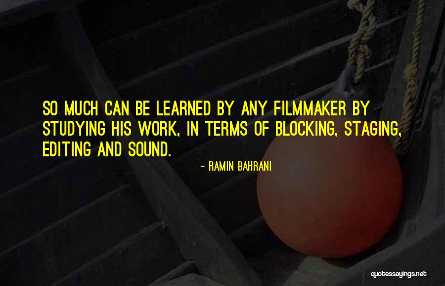 Venrick Griffiths Hovendick Quotes By Ramin Bahrani Venrick Griffiths Hovendick Quotes By Ramin Bahrani