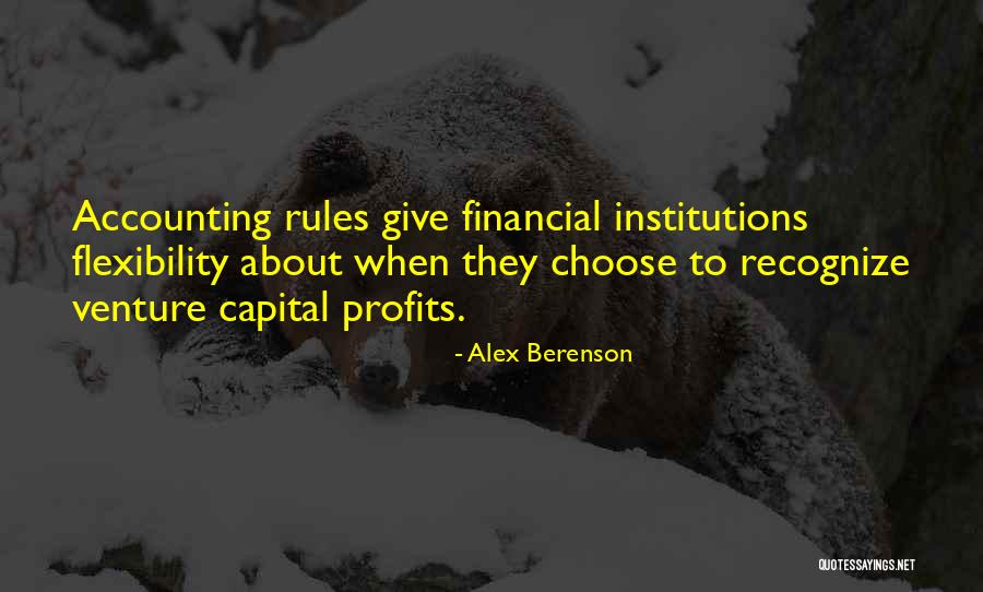 Venture Capital Quotes By Alex Berenson