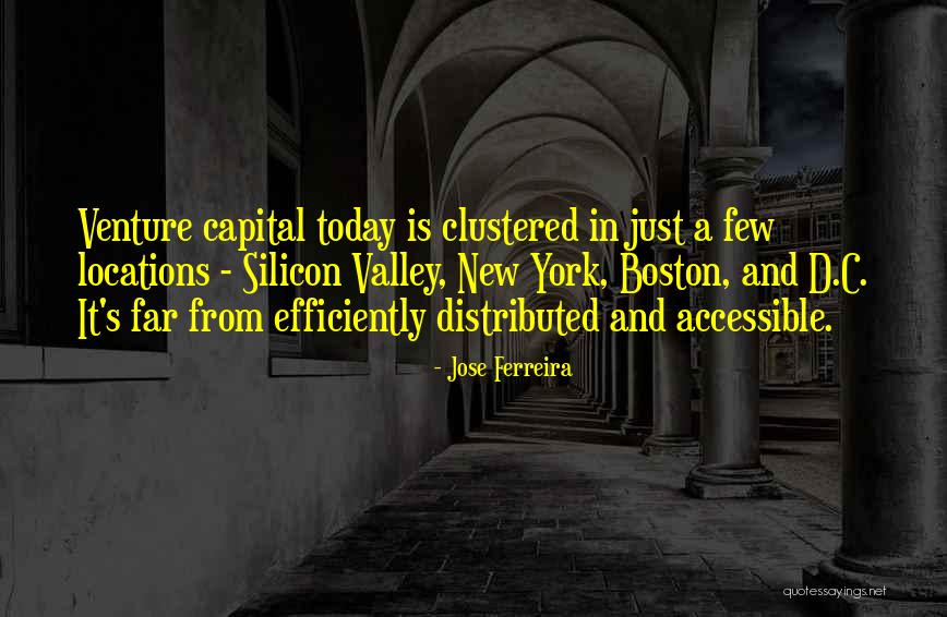 Venture Capital Quotes By Jose Ferreira