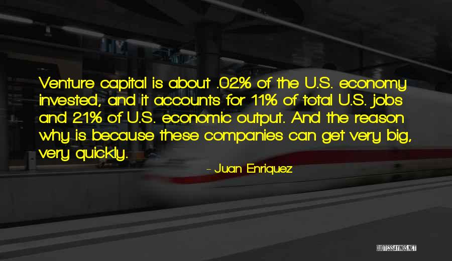 Venture Capital Quotes By Juan Enriquez