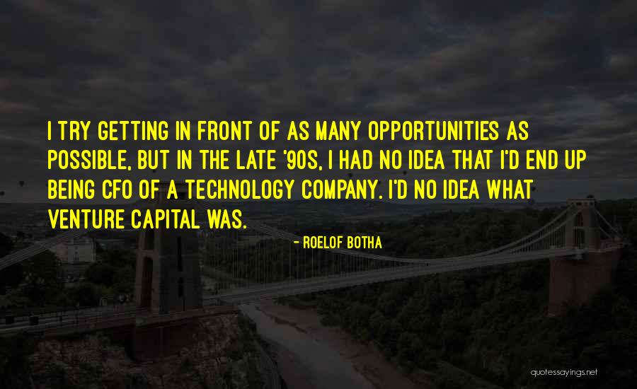 Venture Capital Quotes By Roelof Botha