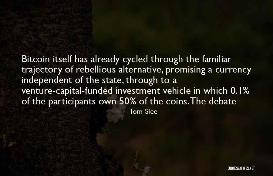 Venture Capital Quotes By Tom Slee