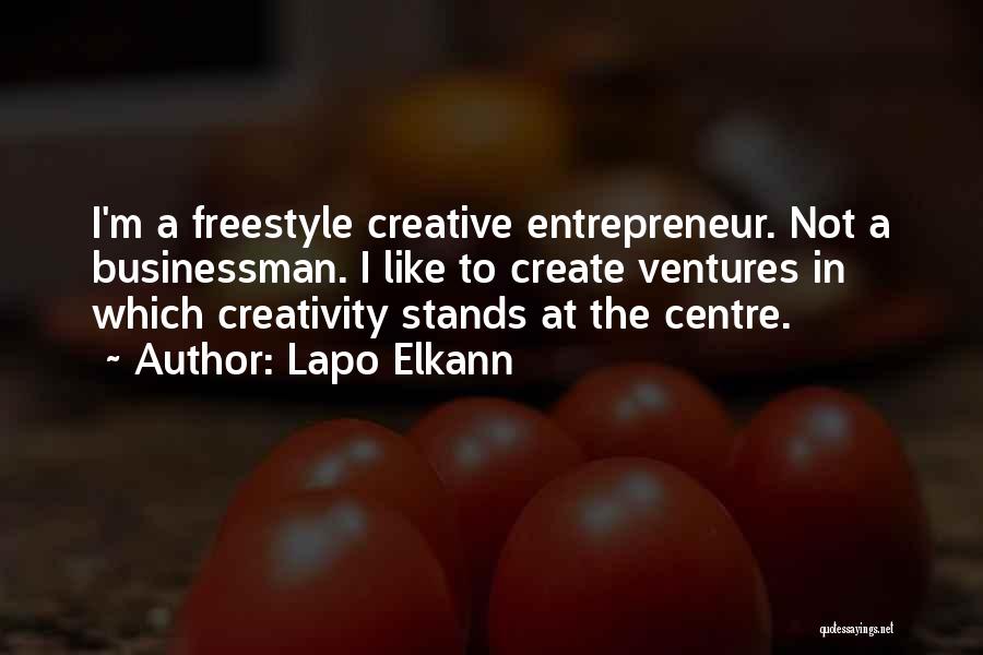 Ventures Quotes By Lapo Elkann