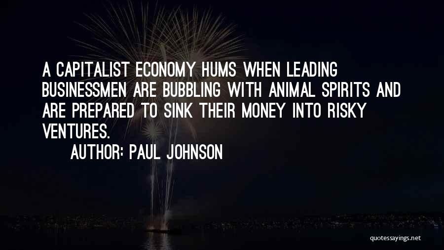 Ventures Quotes By Paul Johnson