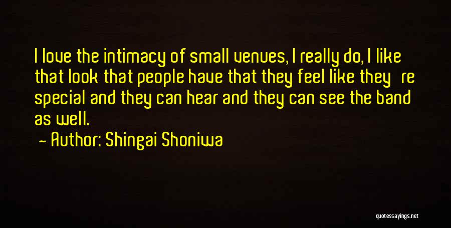 Venues Quotes By Shingai Shoniwa