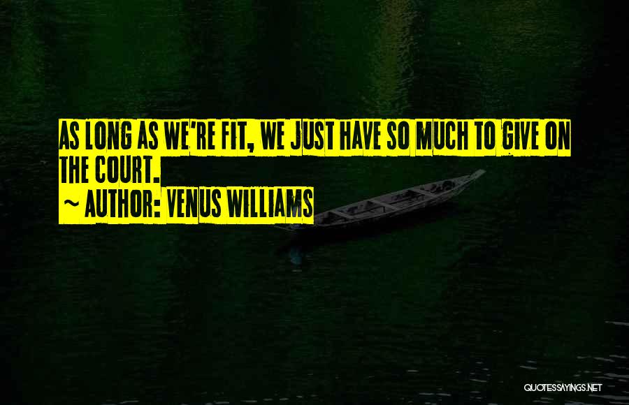 Venus Williams Quotes 860049