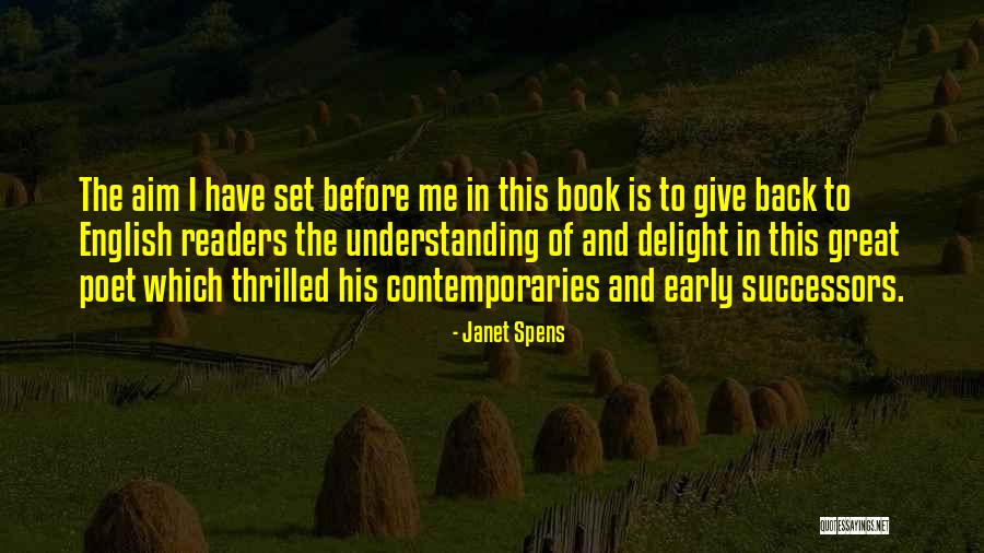 Veprimtaria Quotes By Janet Spens Veprimtaria Quotes By Janet Spens