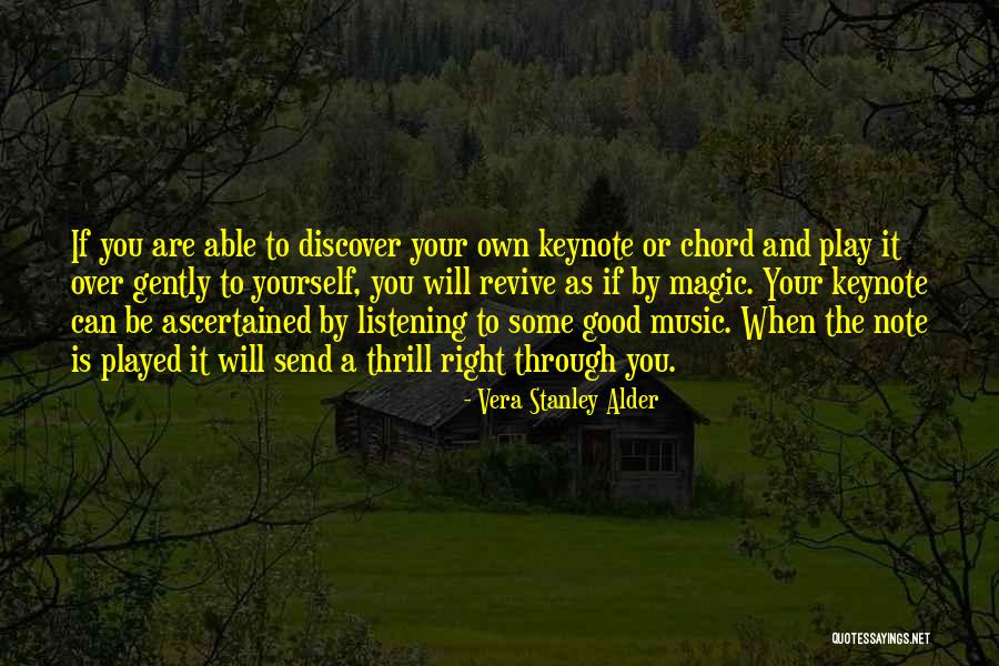 Vera Stanley Alder Quotes 2155756