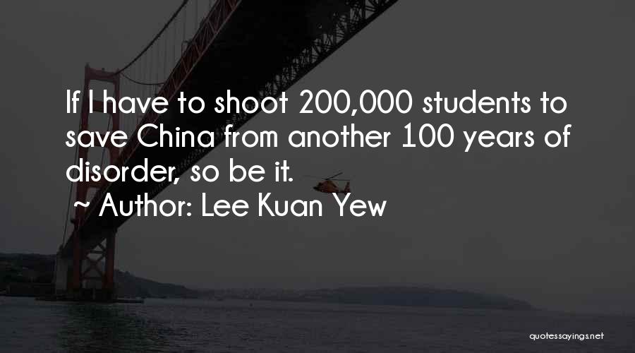 Verantwortlich Sein Quotes By Lee Kuan Yew