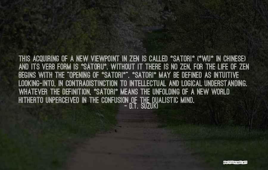 Verb T Quotes By D.T. Suzuki Verb T Quotes By D.T. Suzuki