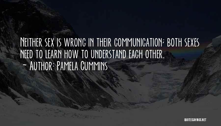 Verbal Communication Quotes By Pamela Cummins