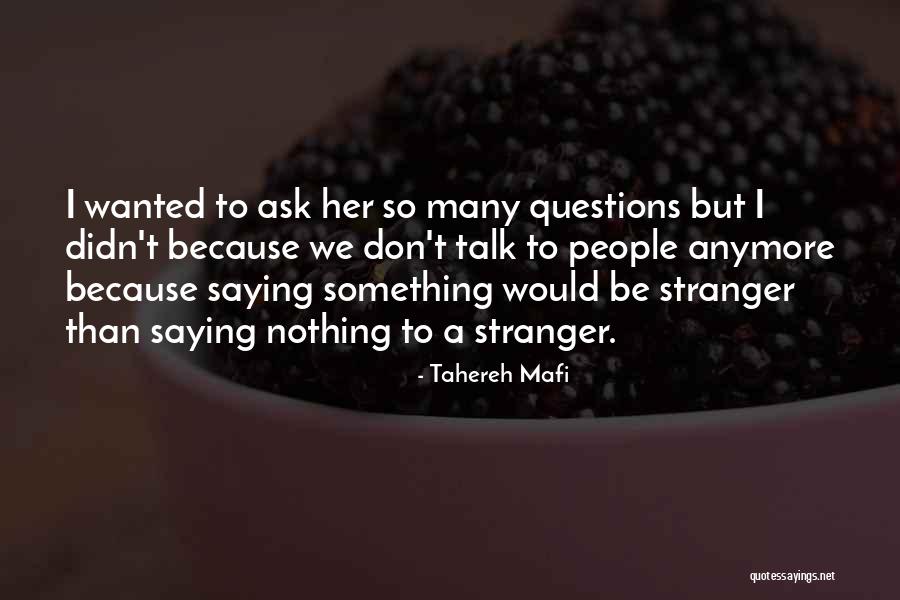 Verbales Non Quotes By Tahereh Mafi Verbales Non Quotes By Tahereh Mafi