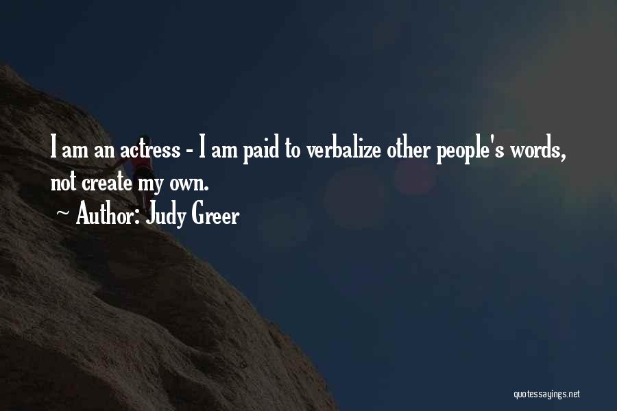 Verbalize Quotes By Judy Greer