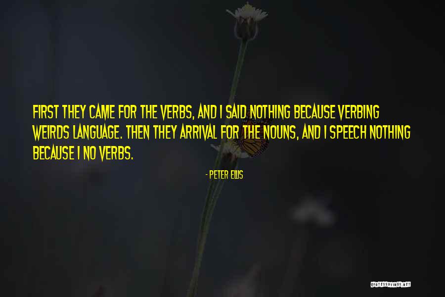Verbing Quotes By Peter Ellis Verbing Quotes By Peter Ellis