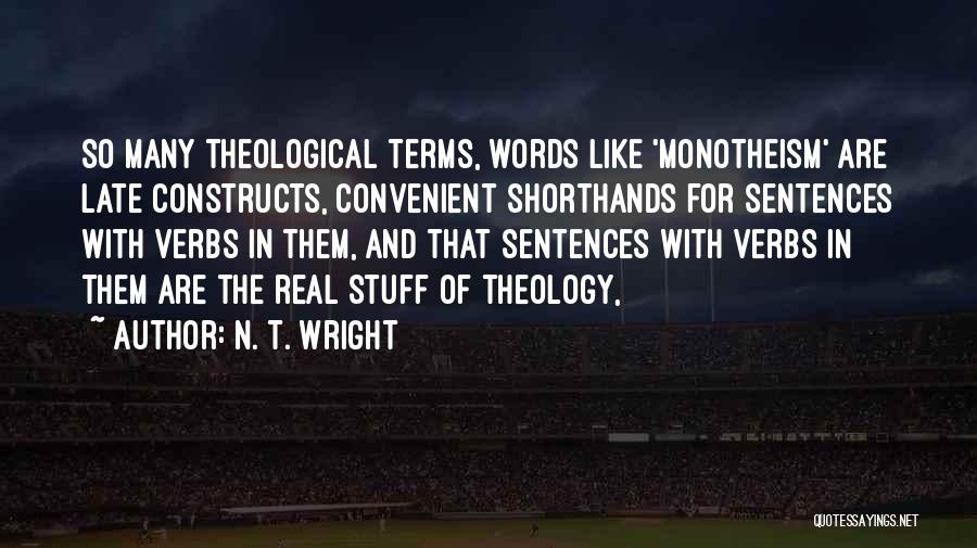 Verbs Quotes By N. T. Wright