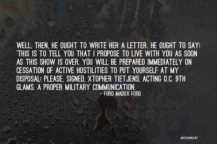 Vercetti Enterprises Quotes By Ford Madox Ford Vercetti Enterprises Quotes By Ford Madox Ford