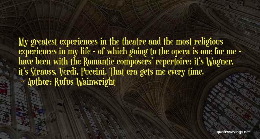 Verdi Quotes By Rufus Wainwright