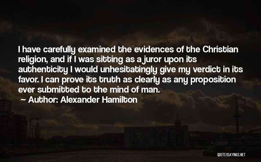 Verdict Quotes By Alexander Hamilton