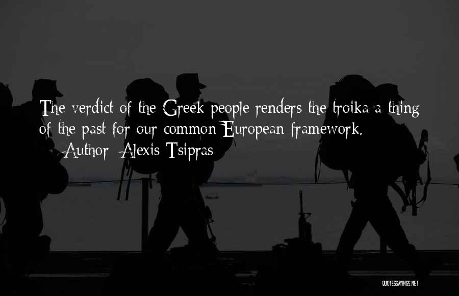 Verdict Quotes By Alexis Tsipras