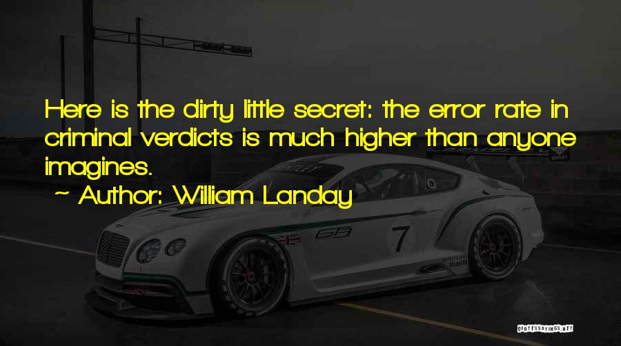 Verdicts Quotes By William Landay