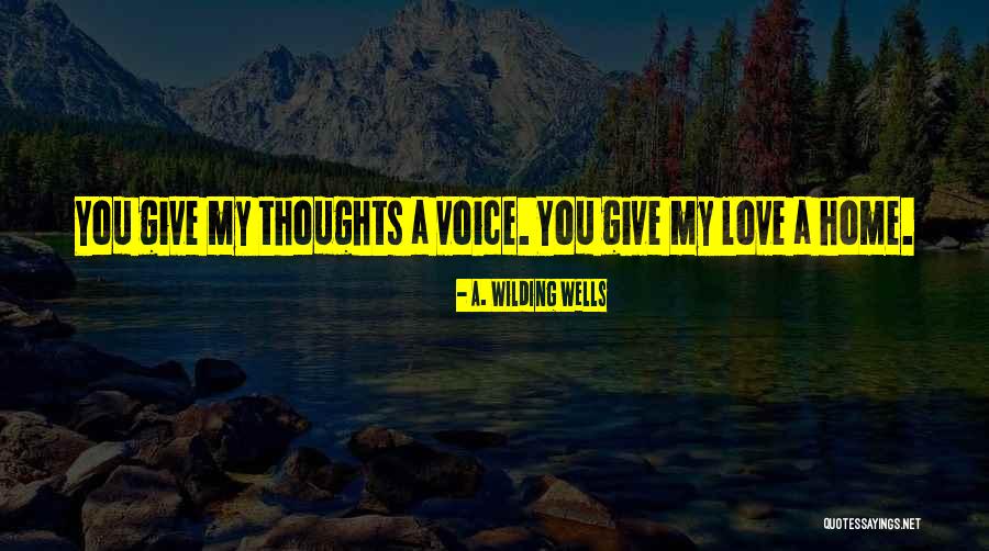 Verdoyer Quotes By A. Wilding Wells Verdoyer Quotes By A. Wilding Wells