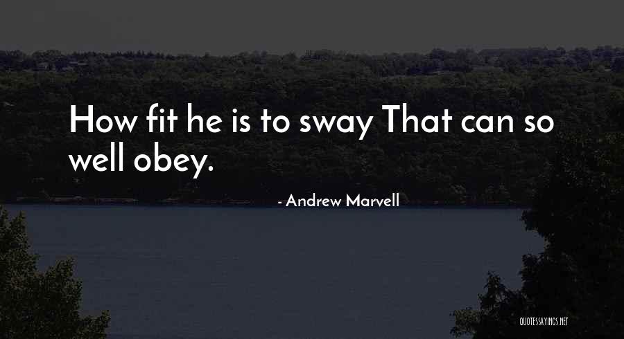 Vergassola Soccer Quotes By Andrew Marvell