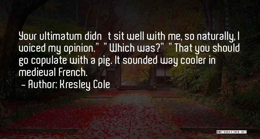 Vergiler Quotes By Kresley Cole