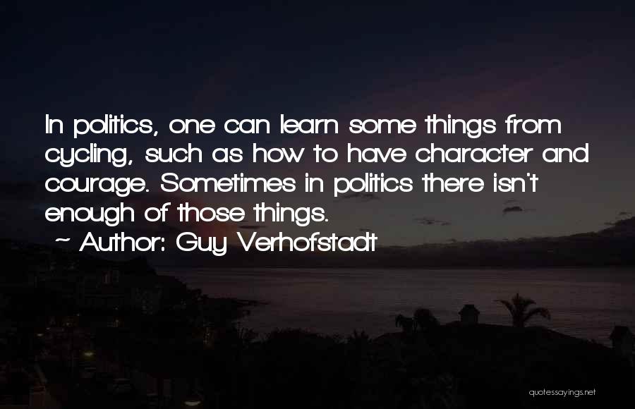 Verhofstadt Quotes By Guy Verhofstadt