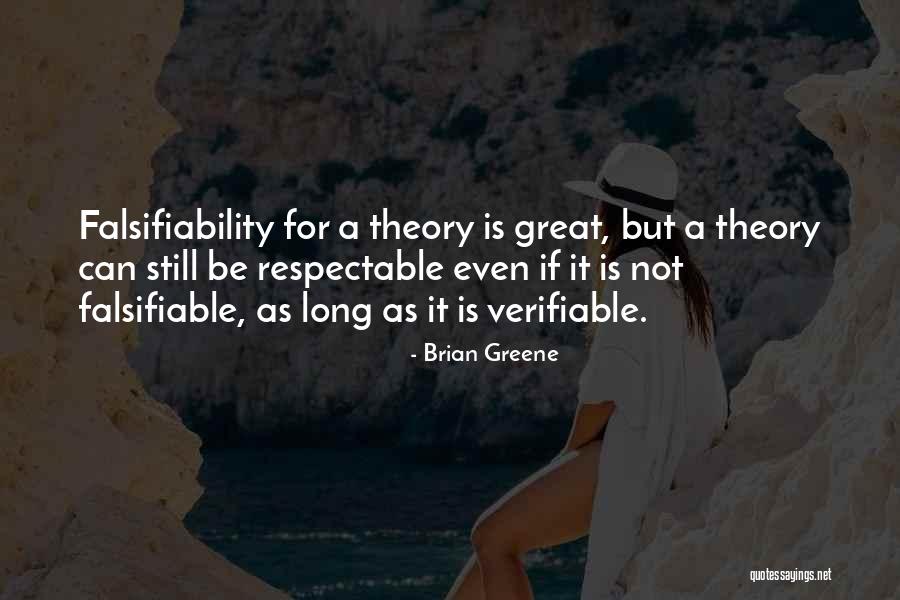 Verifiable Quotes By Brian Greene