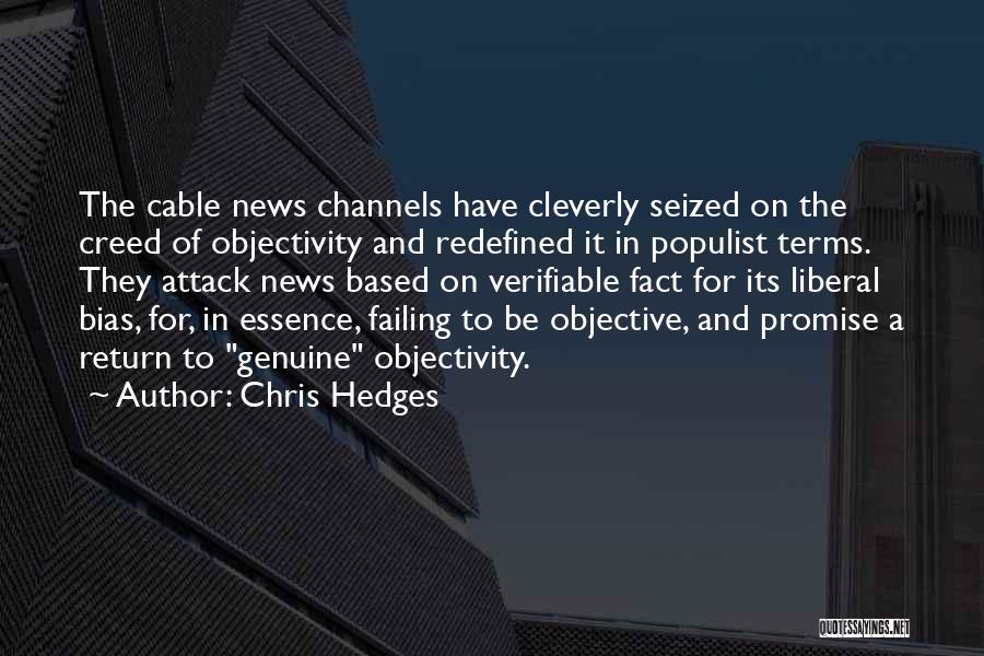 Verifiable Quotes By Chris Hedges