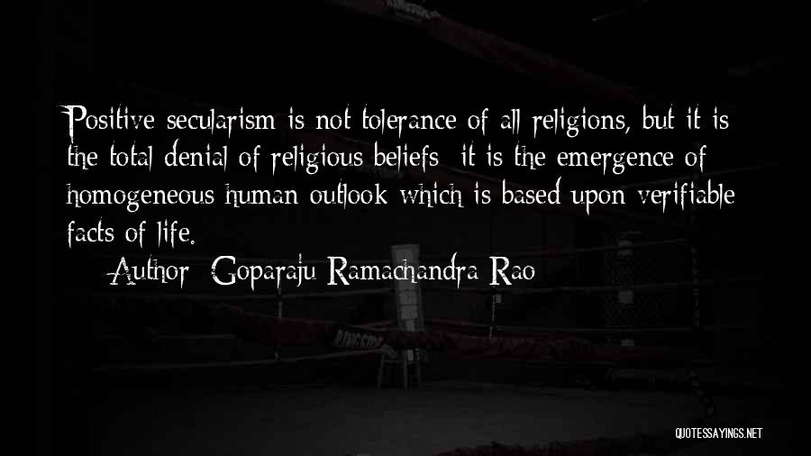 Verifiable Quotes By Goparaju Ramachandra Rao