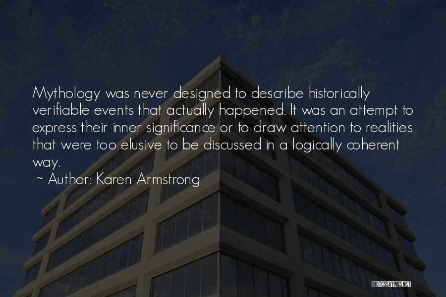 Verifiable Quotes By Karen Armstrong