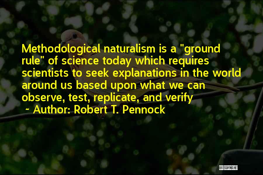 Verifiable Quotes By Robert T. Pennock