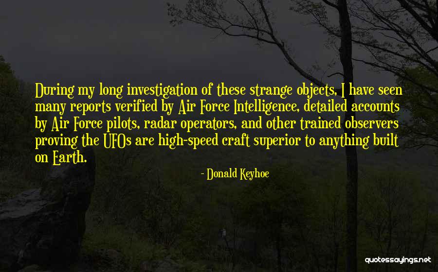 Verified Quotes By Donald Keyhoe