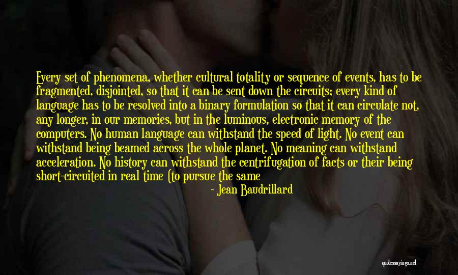 Verified Quotes By Jean Baudrillard